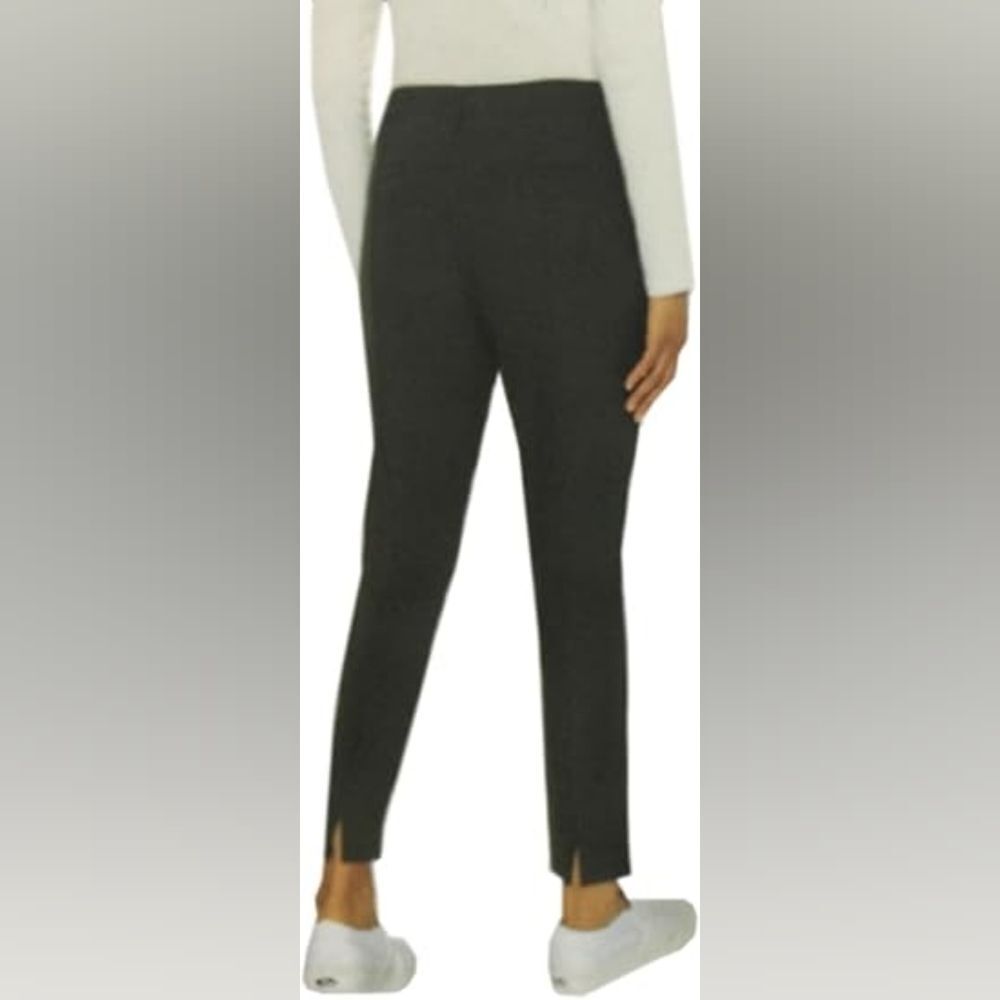 Mario Serrani Women's Dark Olive Cropped Pants - Picture 2 of 4